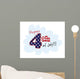 4th of July independence day - vector illustration Wall Decal