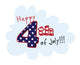 4th of July independence day - vector illustration Wall Decal