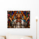 Stained Glass Window Jesus