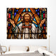 Stained Glass Window Jesus
