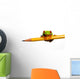 Frog on a Pencil Wall Decal