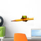 Frog on a Pencil Wall Decal