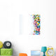 Abstract with Colorful Rainbow