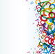 Abstract with Colorful Rainbow
