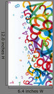Abstract with Colorful Rainbow