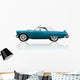 Classic Blue Car Wall Decal