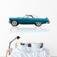 Classic Blue Car Wall Decal