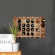 Bright Wine Rack Wall Mural