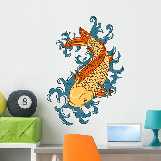Japanese Style Koi Carp
