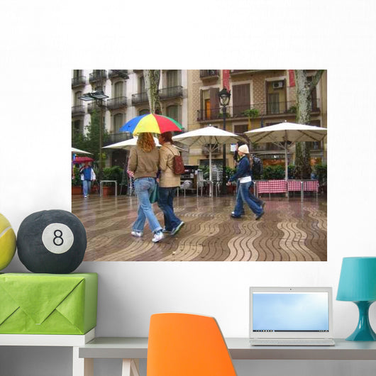 Ramblas Barcelona Wall Decal