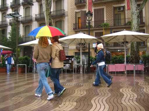 Ramblas Barcelona Wall Decal