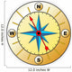 Compass with Windrose