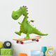 Dino Baby Dragon Skating