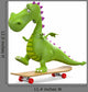 Dino Baby Dragon Skating