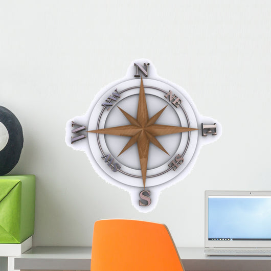 Compass Wall Decal