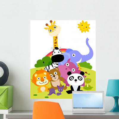 Animal shown on a wall