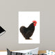 Black Cock Wall Decal