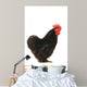 Black Cock Wall Decal