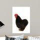 Black Cock Wall Decal