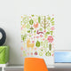 Seamless Forest Pattern Wall Decal