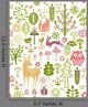 Seamless Forest Pattern Wall Decal