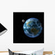 The Earth and the Moon from Space Wall Mural