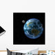 The Earth and the Moon from Space Wall Mural