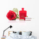 Rose and Nail Polish Wall Mural