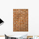 Red Brick Wall Wall Decal