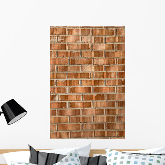 Red Brick Wall Wall Decal