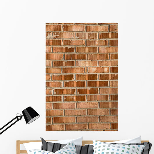 Red Brick Wall Wall Decal