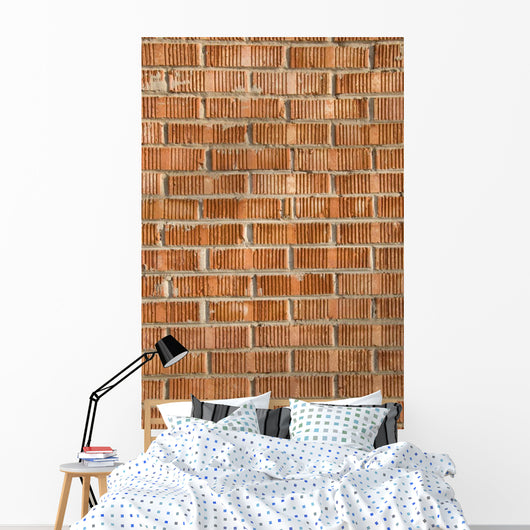 Red Brick Wall Wall Decal