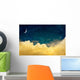 Moon and Cloudscape Wall Decal