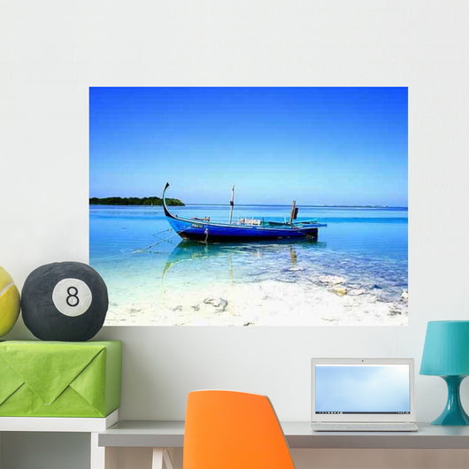 Blue Beauty Wall Decal