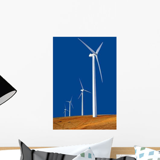 Wind Farm Wall Decal Design 2