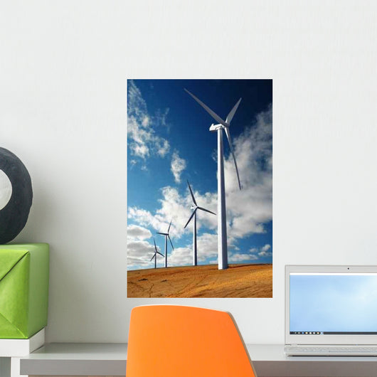 Wind Farm Wall Decal Design 1