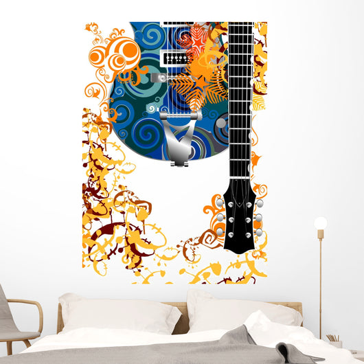 Music Instrument Wall Mural