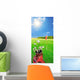 Golf game. Wall Mural
