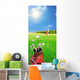 Golf game. Wall Mural