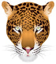Leopard Head Vector Wall Decal