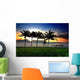 Ricefield Sunrise Wall Decal