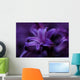 Macro Purple Flower Wall Mural
