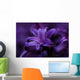 Macro Purple Flower Wall Decal