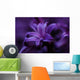 Macro Purple Flower Wall Decal