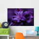 Macro Purple Flower Wall Mural