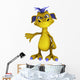 Cute Cartoon Monster Doing Wall Decal