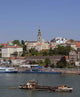 Belgrade from River Wall Decal