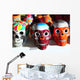 Aztec Skulls Mexican Day