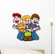 Video Game Addicted Kids Wall Decal
