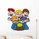 Video Game Addicted Kids Wall Decal